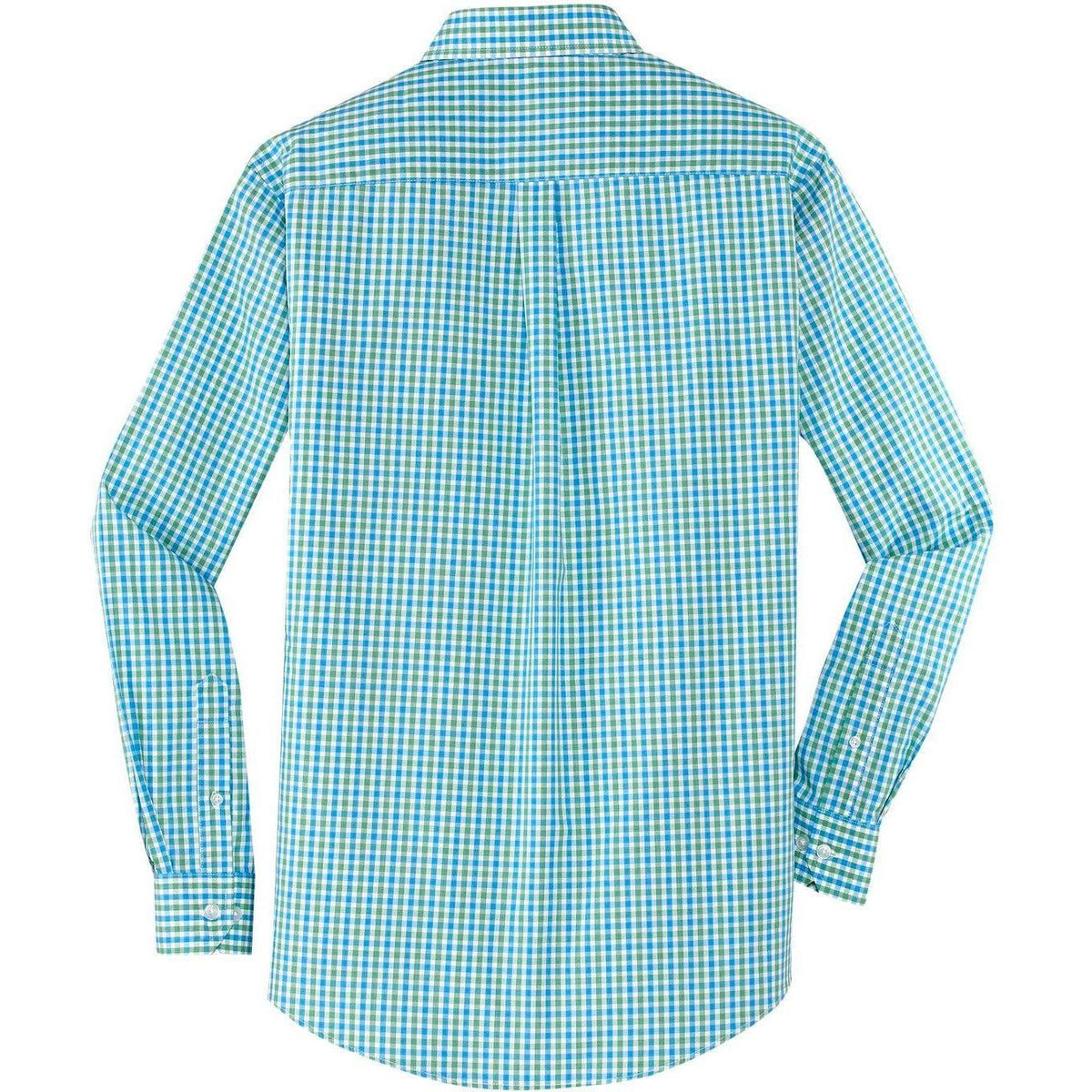 no-logo Port Authority Long Sleeve Gingham Easy Care Shirt-Regular-Port Authority-Thread Logic