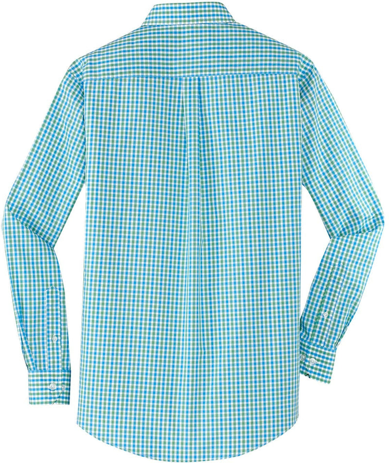 no-logo Port Authority Long Sleeve Gingham Easy Care Shirt-Regular-Port Authority-Thread Logic