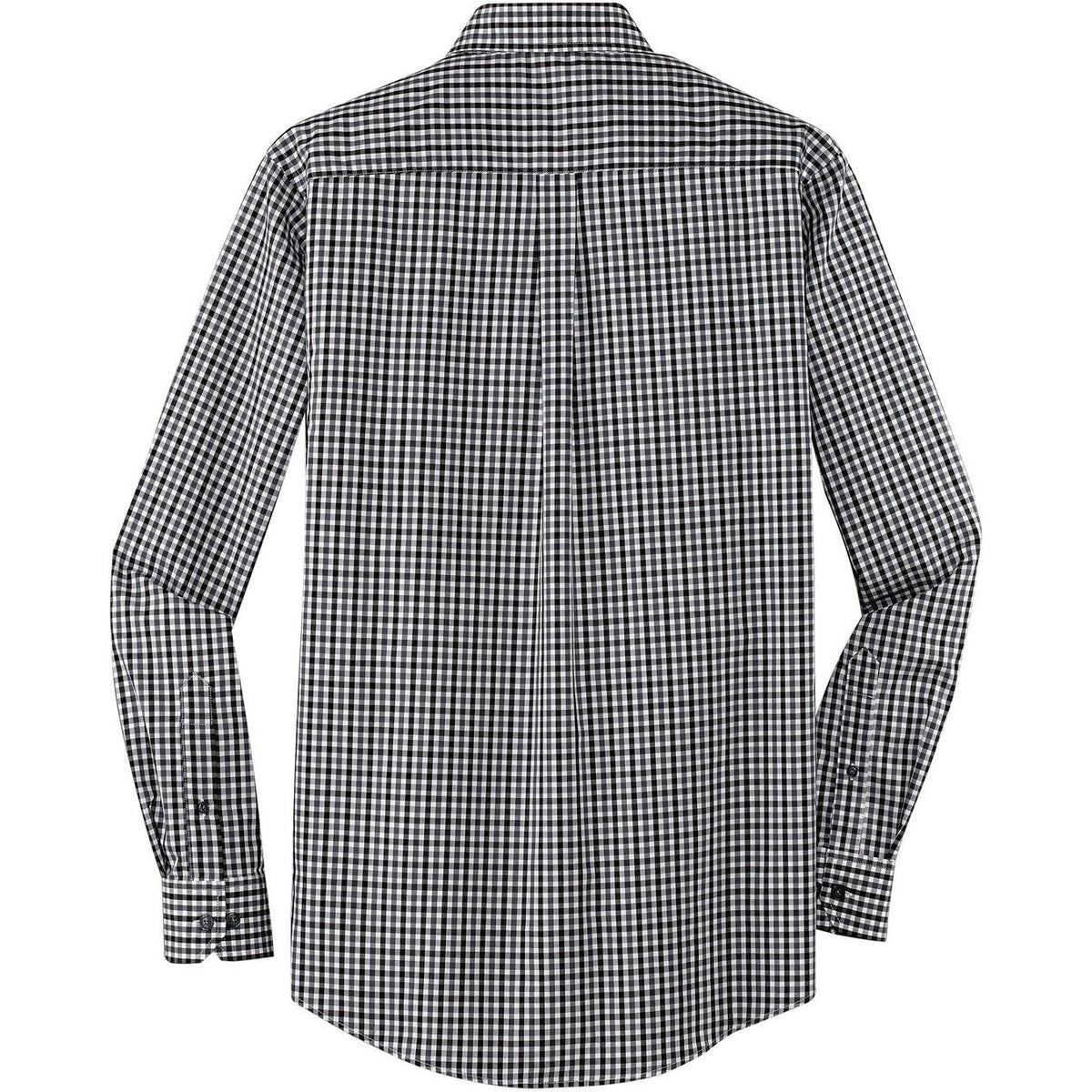 no-logo Port Authority Long Sleeve Gingham Easy Care Shirt-Regular-Port Authority-Thread Logic