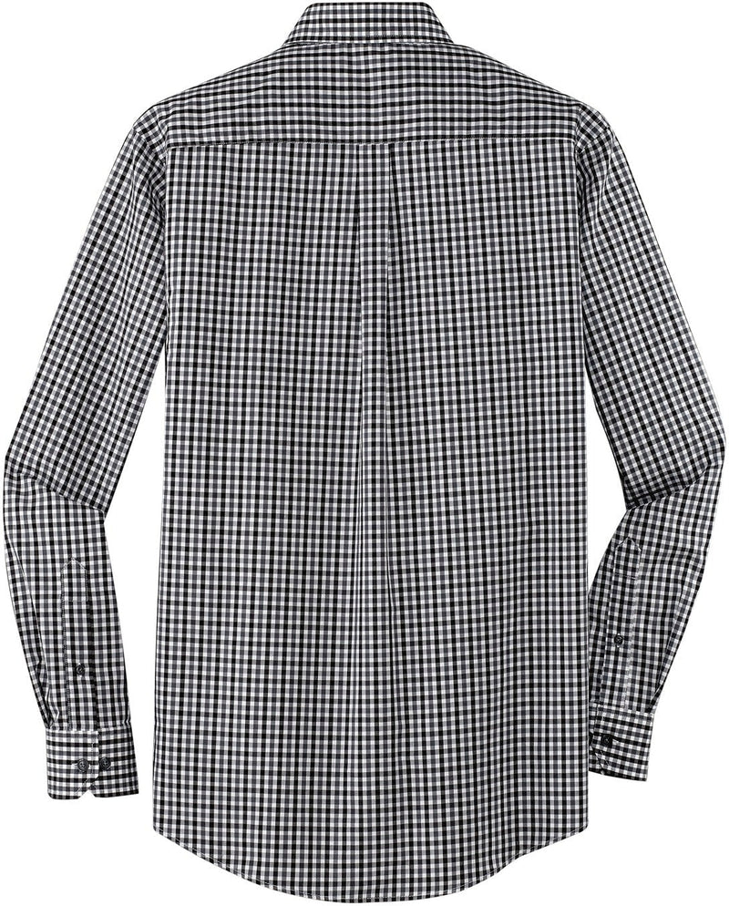 no-logo Port Authority Long Sleeve Gingham Easy Care Shirt-Regular-Port Authority-Thread Logic