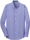 Port Authority Long Sleeve Gingham Easy Care Shirt