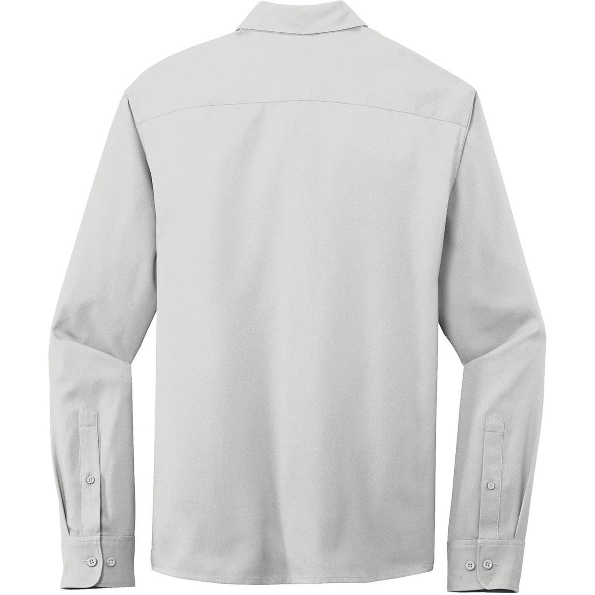 no-logo Port Authority Long Sleeve Performance Staff Shirt-Dress Shirts-Port Authority-Thread Logic