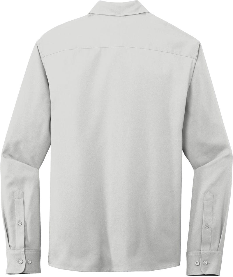 no-logo Port Authority Long Sleeve Performance Staff Shirt-Regular-Port Authority-Thread Logic