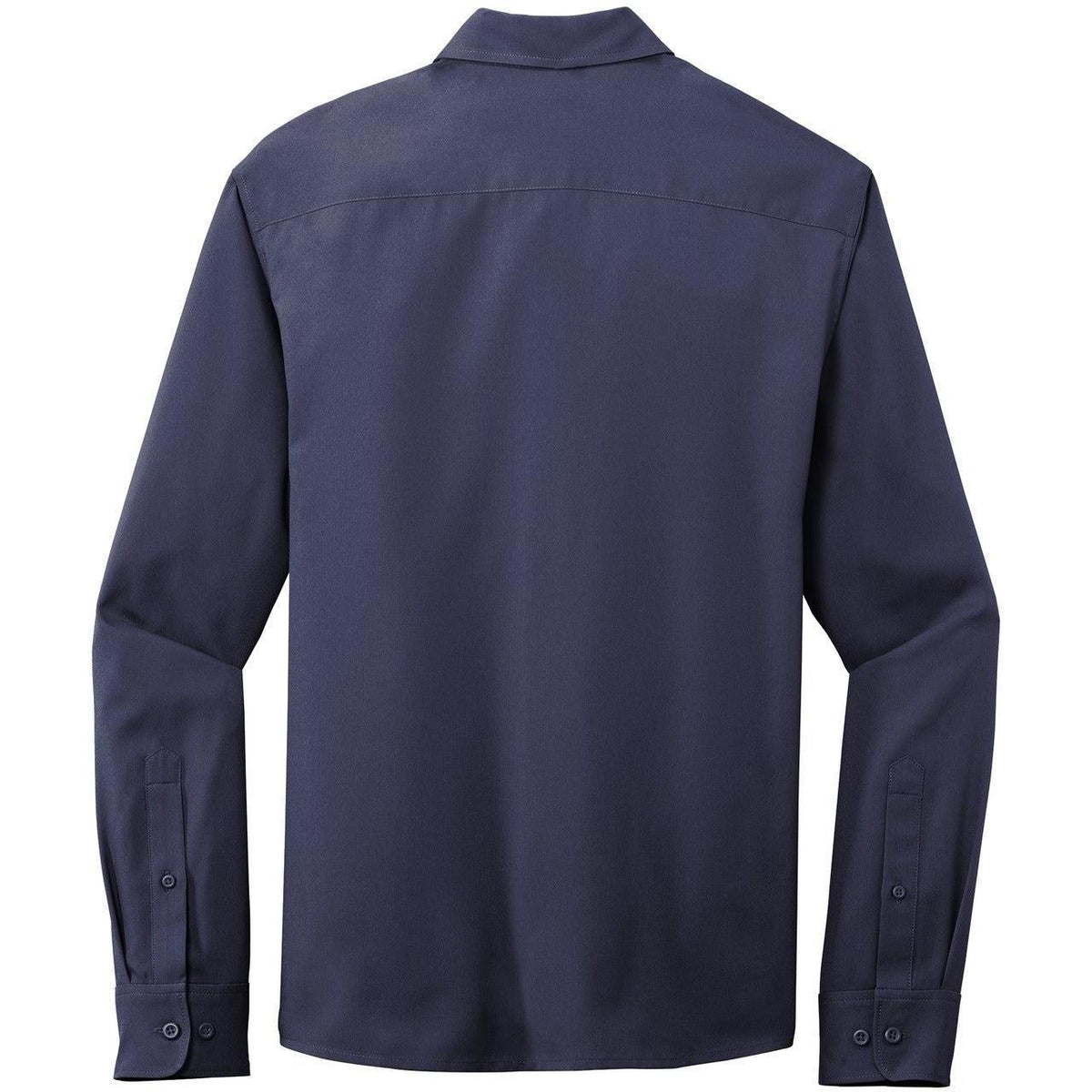 no-logo Port Authority Long Sleeve Performance Staff Shirt-Dress Shirts-Port Authority-Thread Logic
