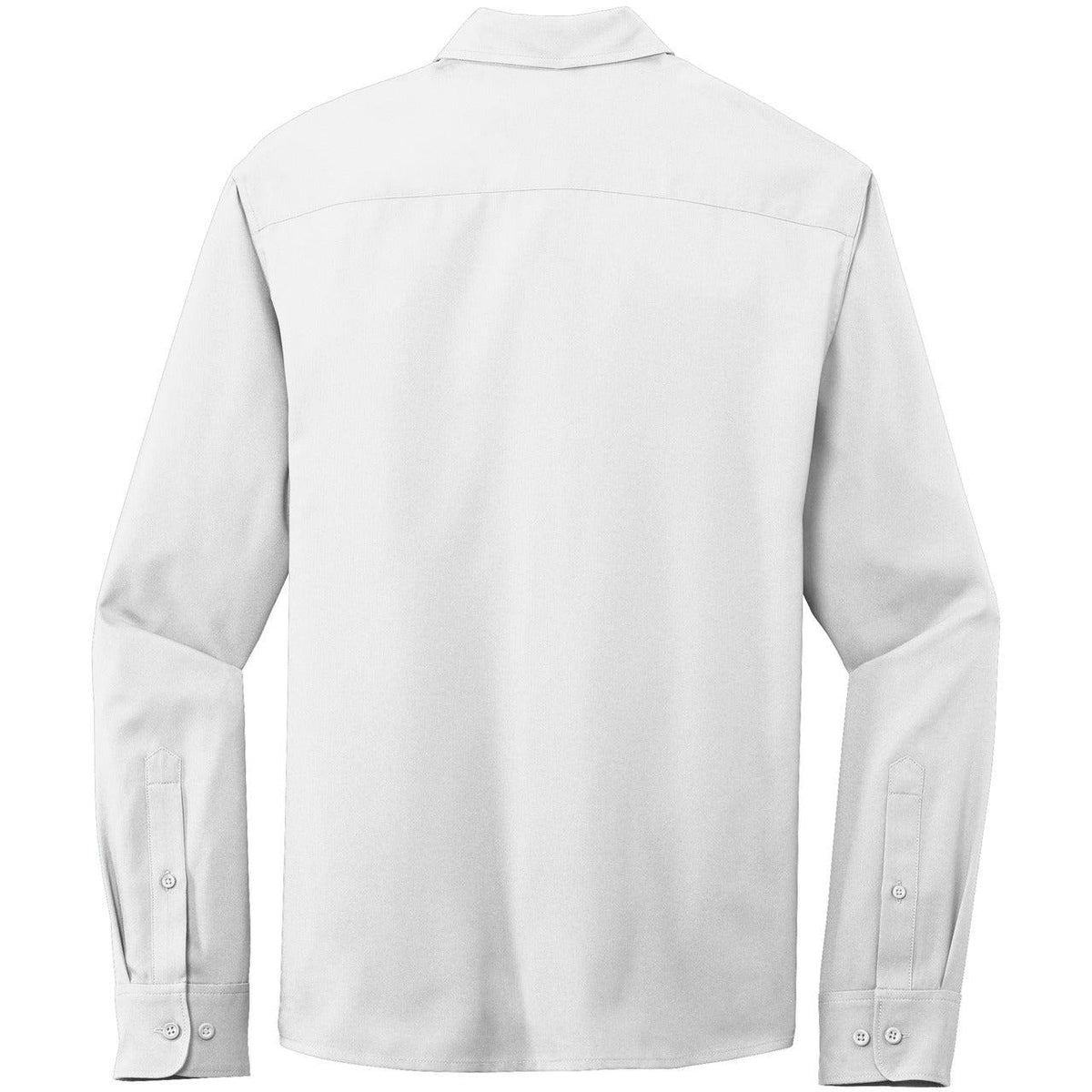 no-logo Port Authority Long Sleeve Performance Staff Shirt-Dress Shirts-Port Authority-Thread Logic