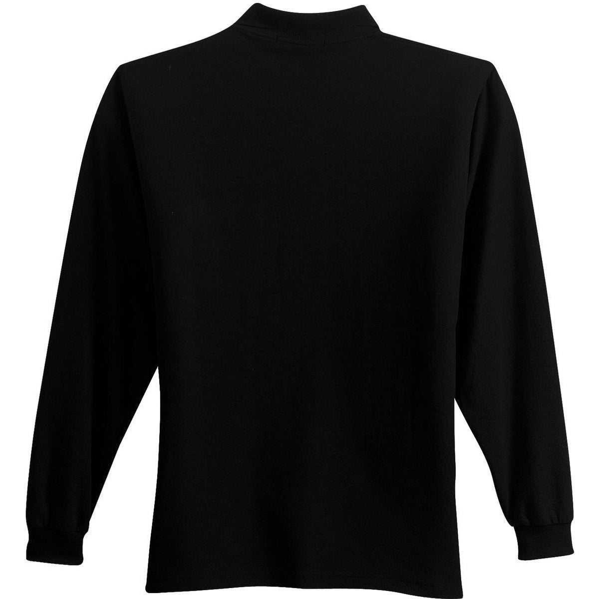 no-logo Port Authority Long Sleeve Silk Touch Polo with Pocket-Regular-Port Authority-Thread Logic