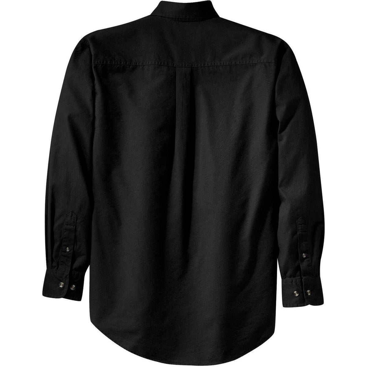 no-logo Port Authority Long Sleeve Twill Shirt-Regular-Port Authority-Thread Logic