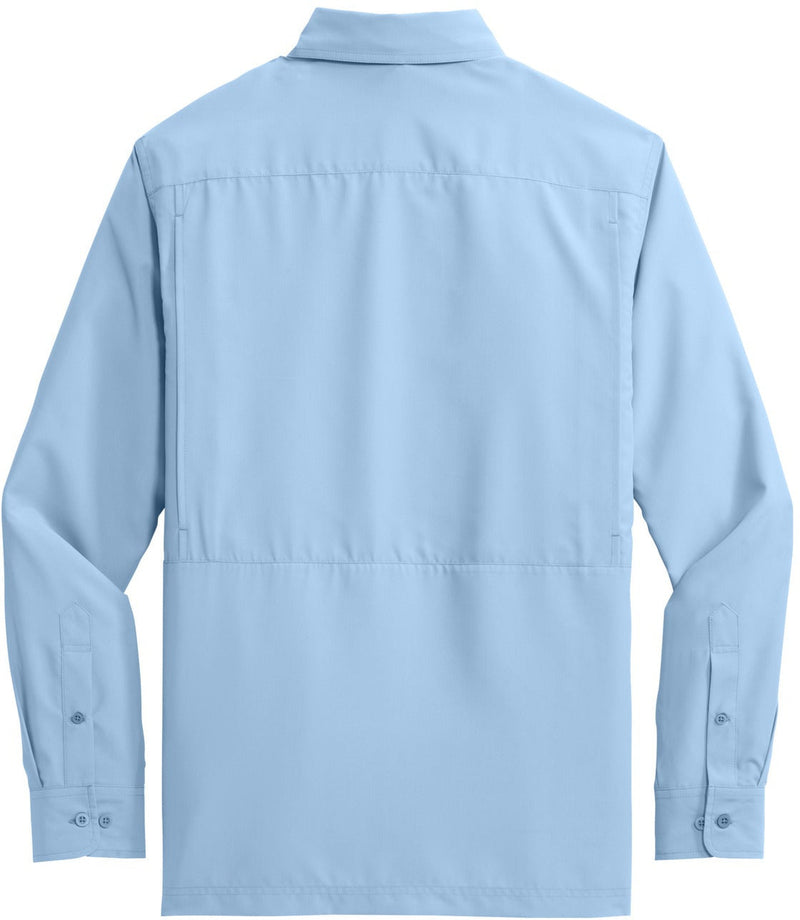 no-logo Port Authority Long Sleeve UV Daybreak Shirt-Regular-Port Authority-Thread Logic
