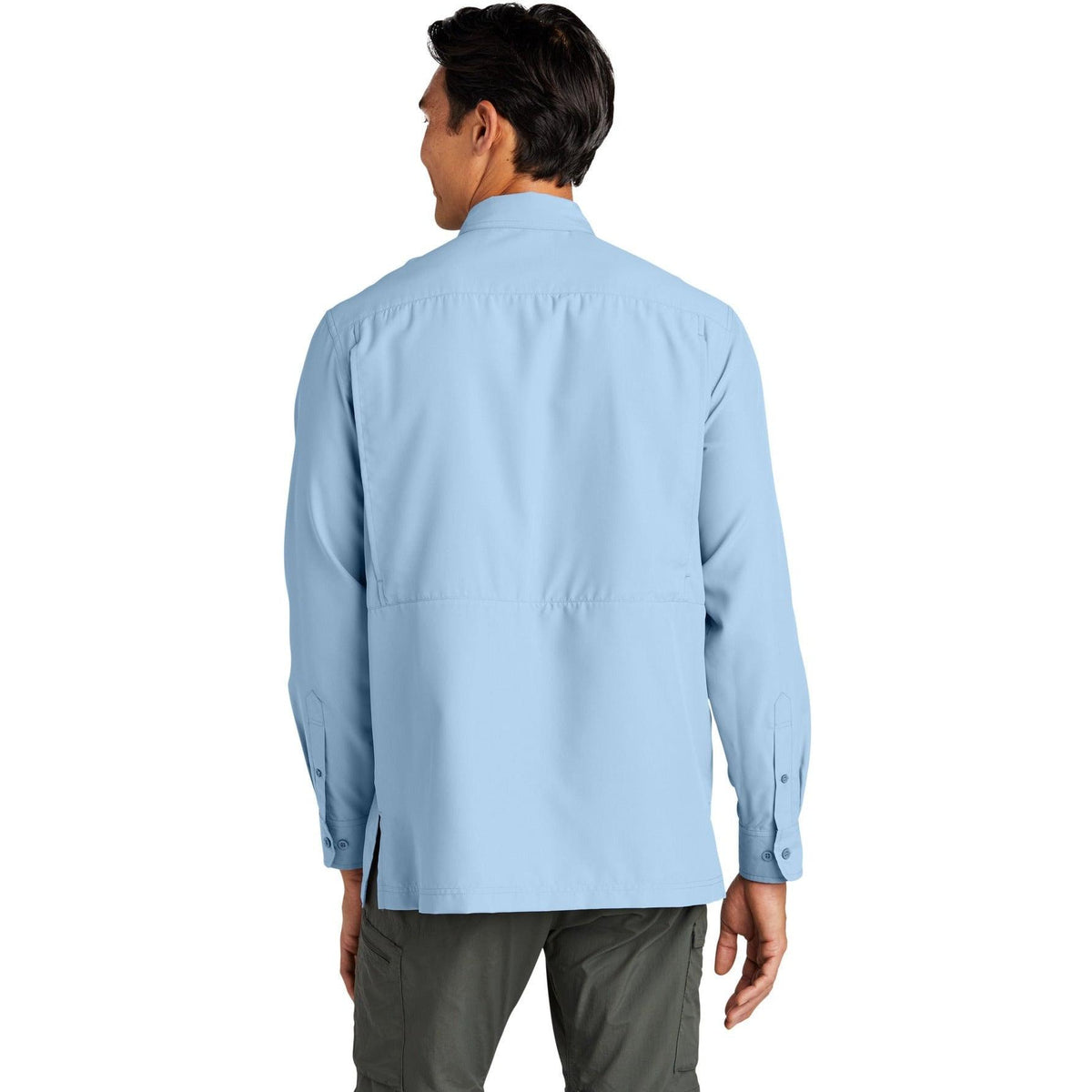 no-logo Port Authority Long Sleeve UV Daybreak Shirt-Regular-Port Authority-Thread Logic