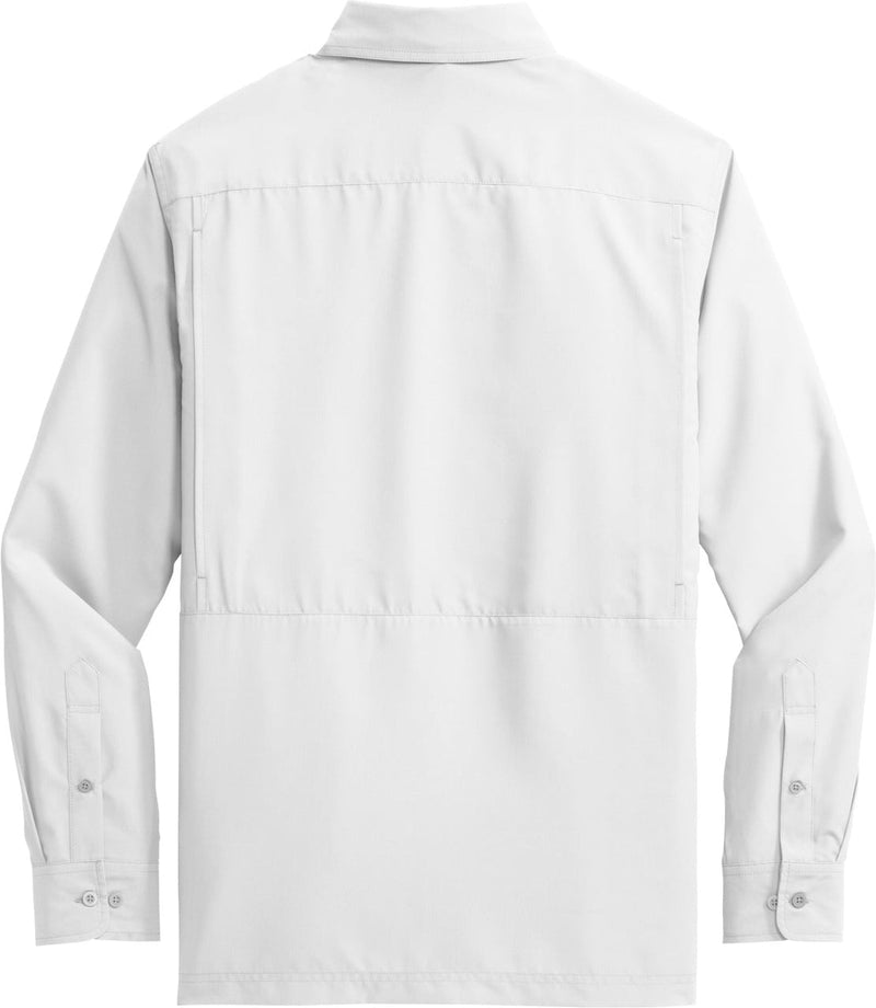 no-logo Port Authority Long Sleeve UV Daybreak Shirt-Regular-Port Authority-Thread Logic