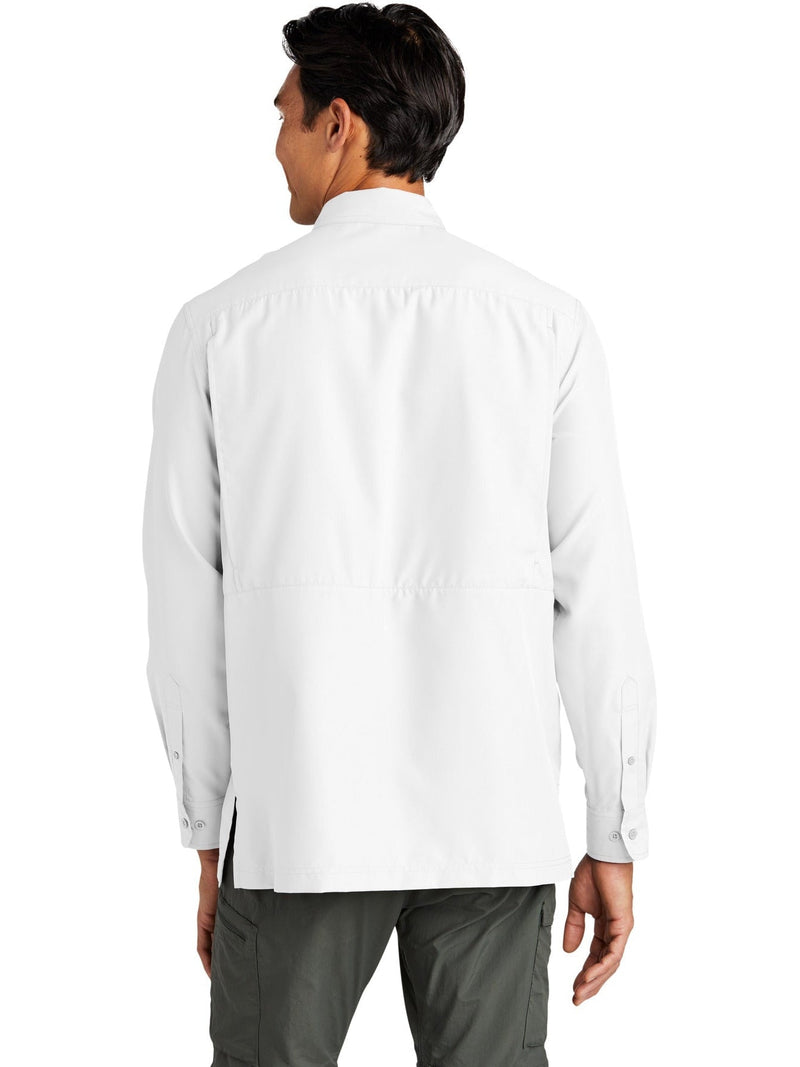 Port Authority W960 Long Sleeve UV Daybreak Shirt - Oat - S