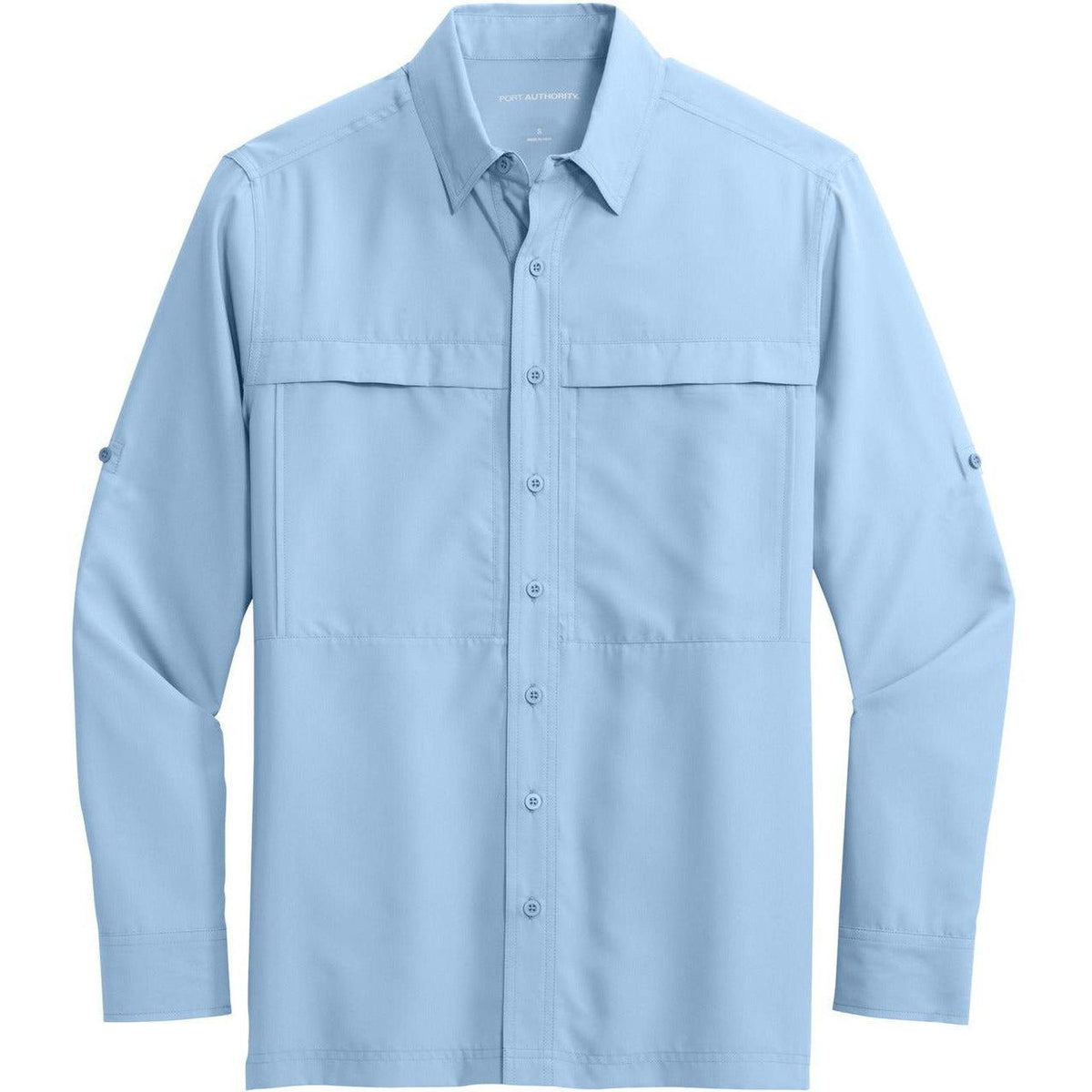 no-logo Port Authority Long Sleeve UV Daybreak Shirt