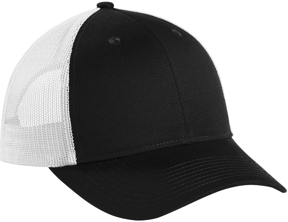 Port Authority Low-Profile Snapback Trucker Cap no-logo