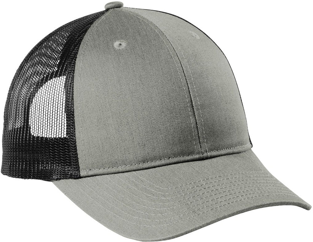 Port Authority Low-Profile Snapback Trucker Cap no-logo