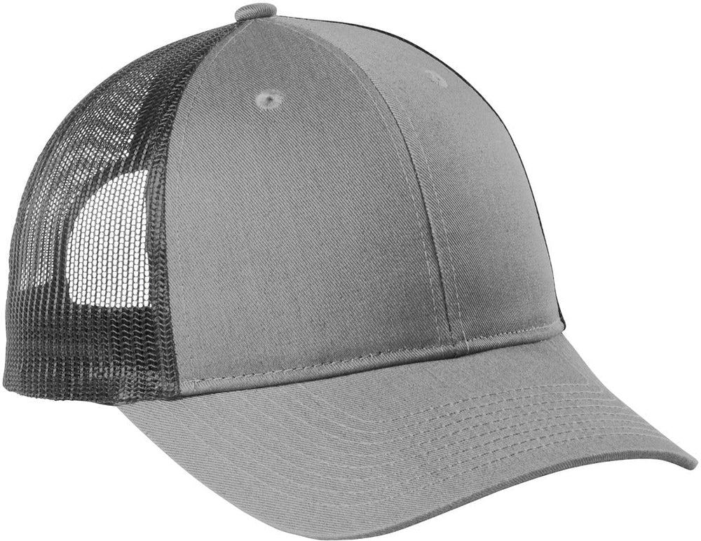 Port Authority Low-Profile Snapback Trucker Cap no-logo