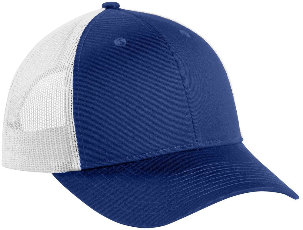 Port Authority Low-Profile Snapback Trucker Cap no-logo
