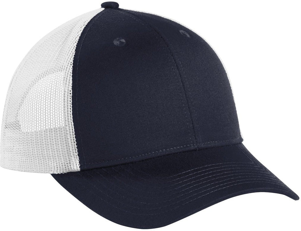 Port Authority Low-Profile Snapback Trucker Cap no-logo