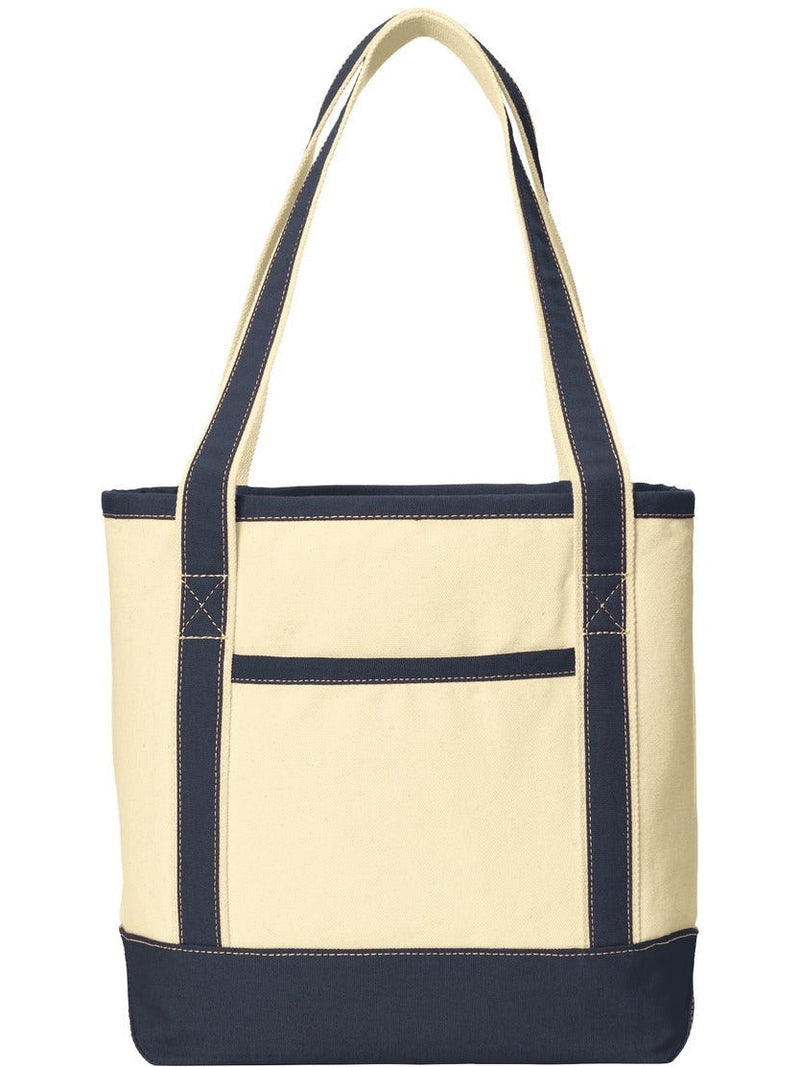 Port Authority Medium Cotton Canvas Boat Tote-Regular-Port Authority-Thread Logic