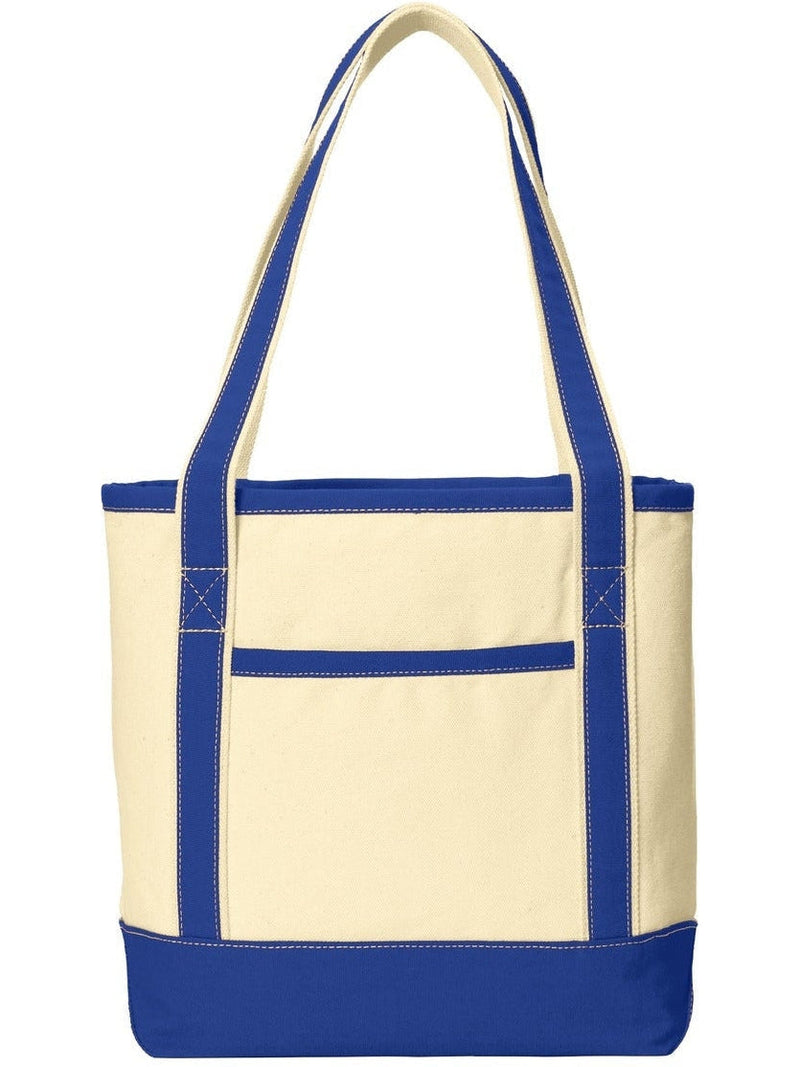 Port Authority Medium Cotton Canvas Boat Tote-Regular-Port Authority-Thread Logic