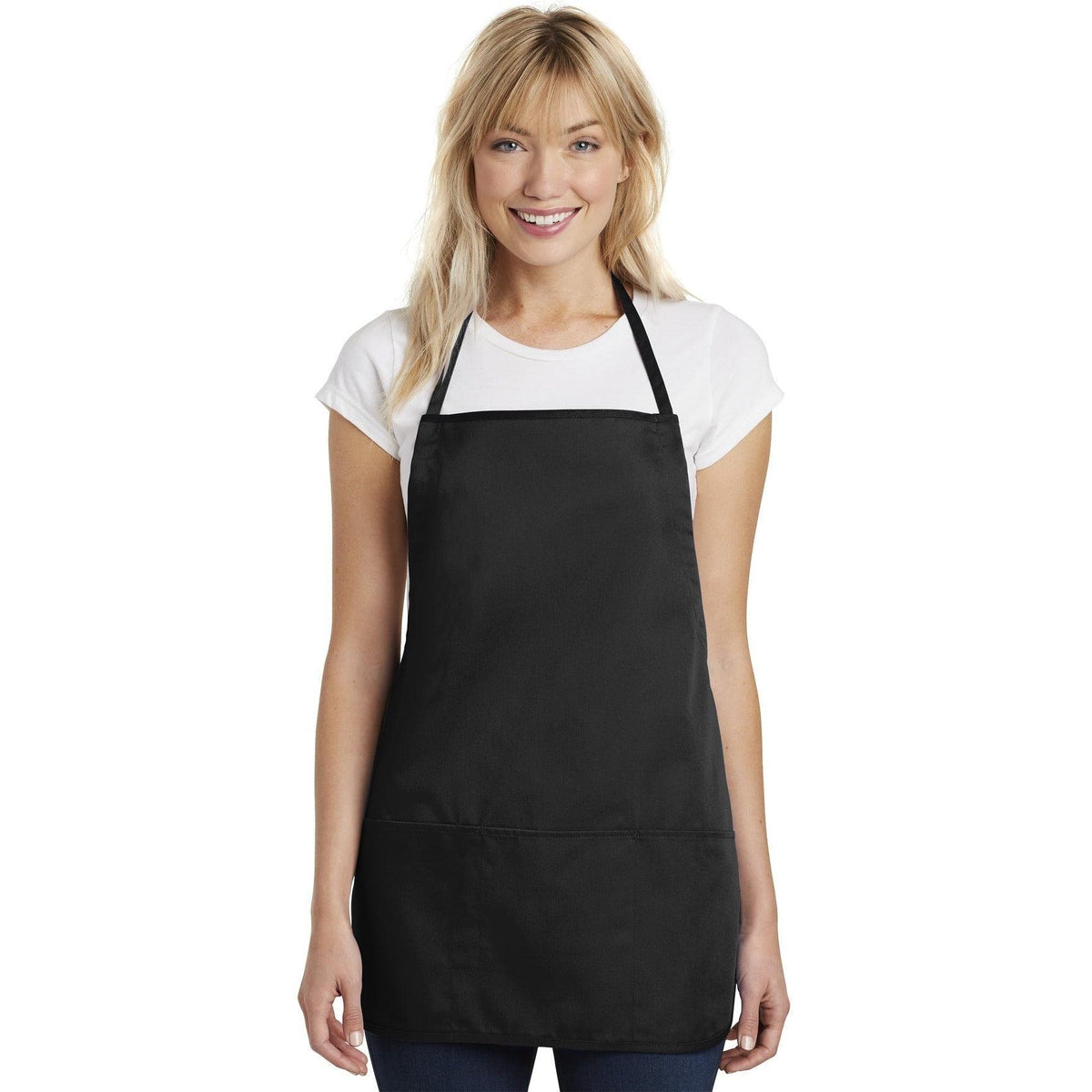 no-logo Port Authority Medium Length Apron-Regular-Port Authority-Thread Logic