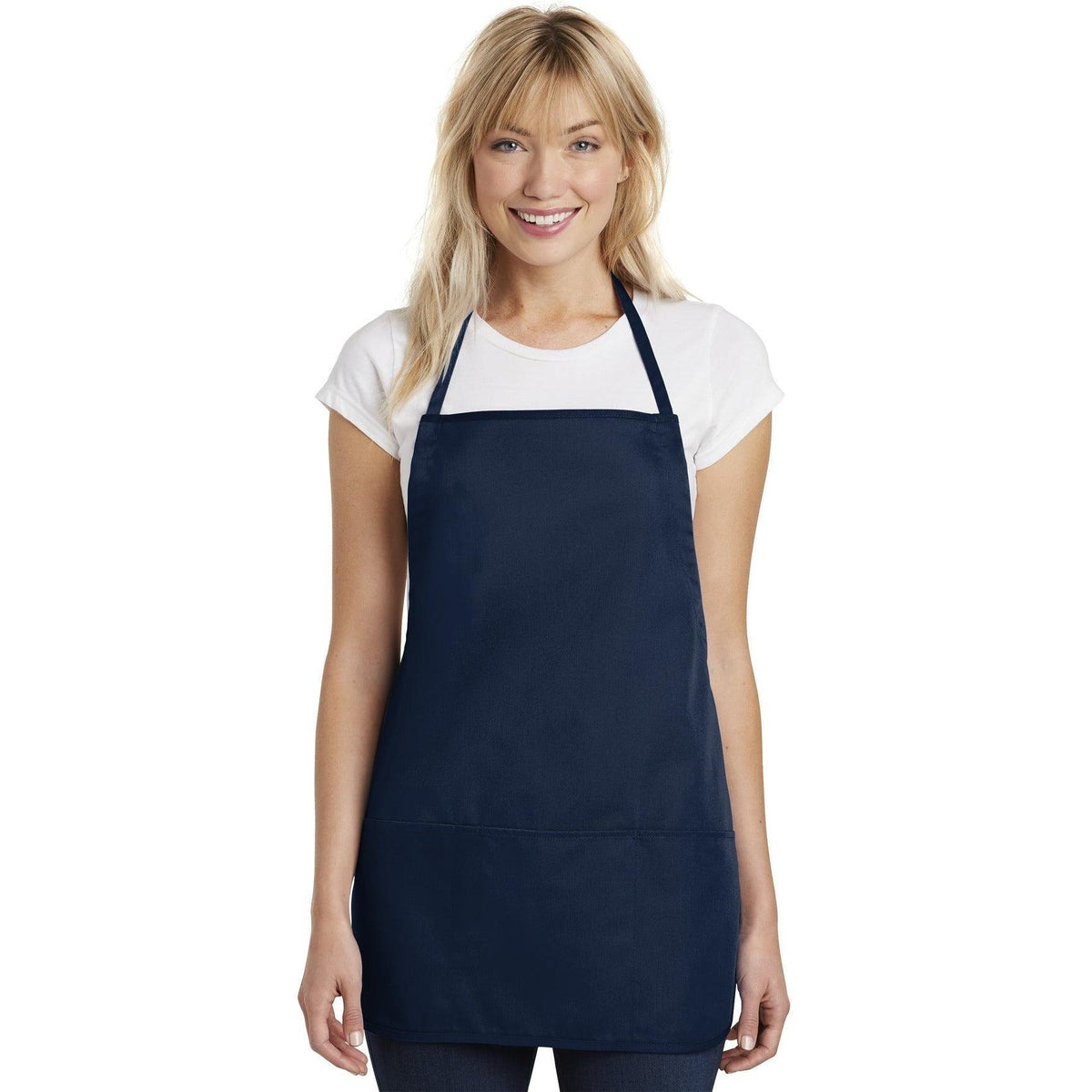 no-logo Port Authority Medium Length Apron-Regular-Port Authority-Thread Logic