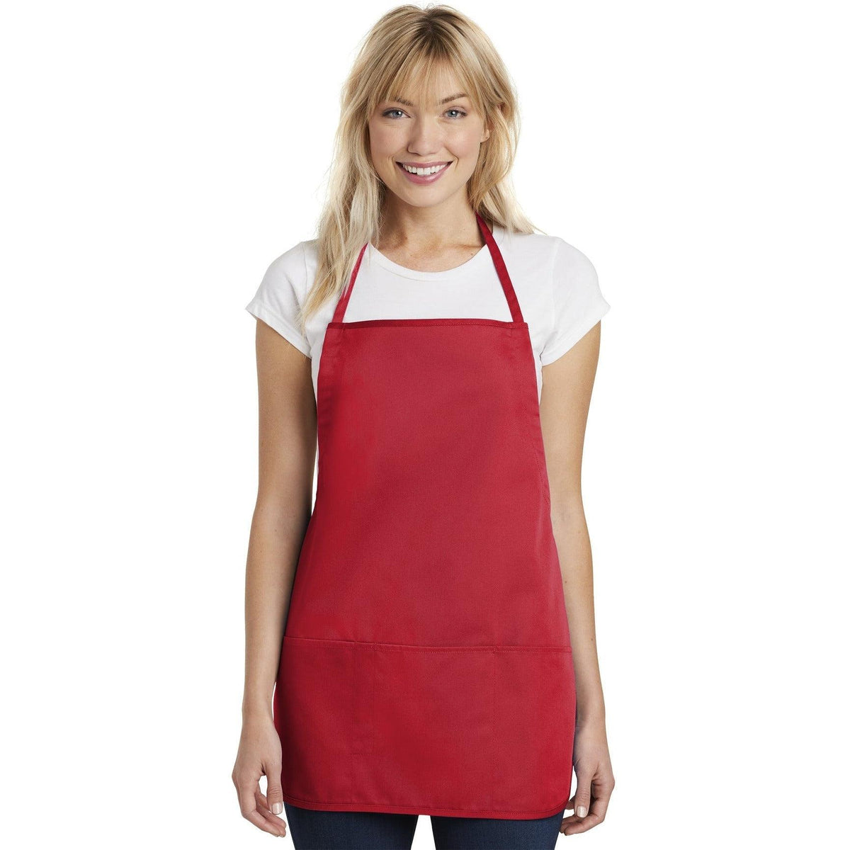no-logo Port Authority Medium Length Apron-Regular-Port Authority-Thread Logic