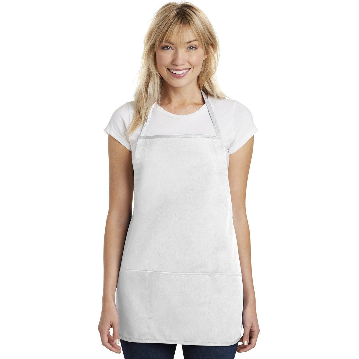 no-logo Port Authority Medium Length Apron-Regular-Port Authority-Thread Logic