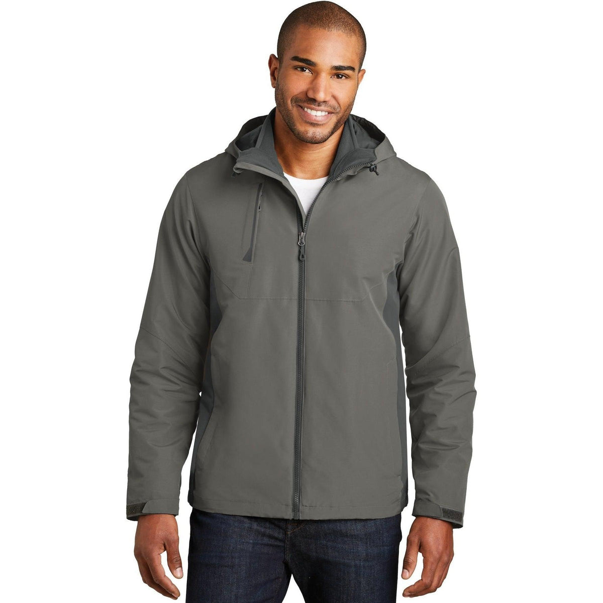 no-logo Port Authority Merge 3-In-1 Jacket-Regular-Port Authority-Thread Logic