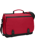 Port Authority Messenger Briefcase-Regular-Port Authority-Chili Red-Thread Logic