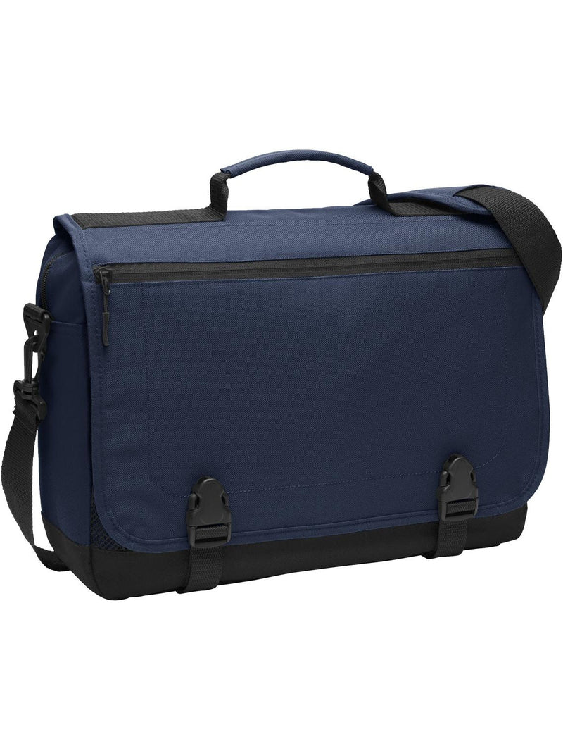 Port Authority Messenger Briefcase-Regular-Port Authority-Navy-Thread Logic