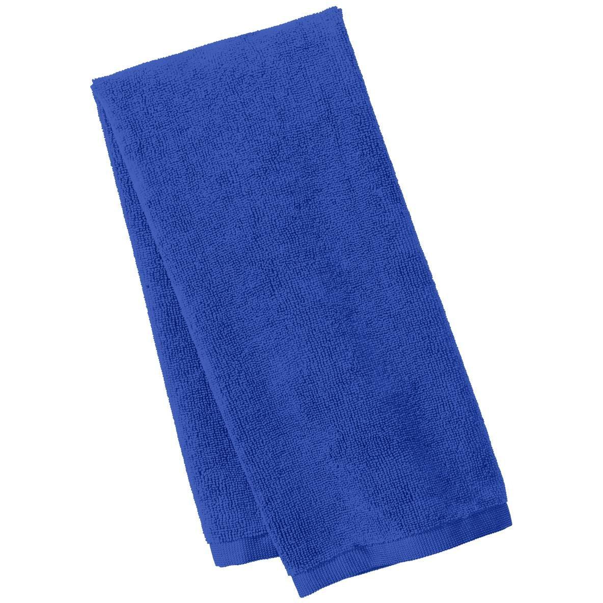 no-logo Port Authority Microfiber Golf Towel-Regular-Port Authority-Royal-1 Size-Thread Logic