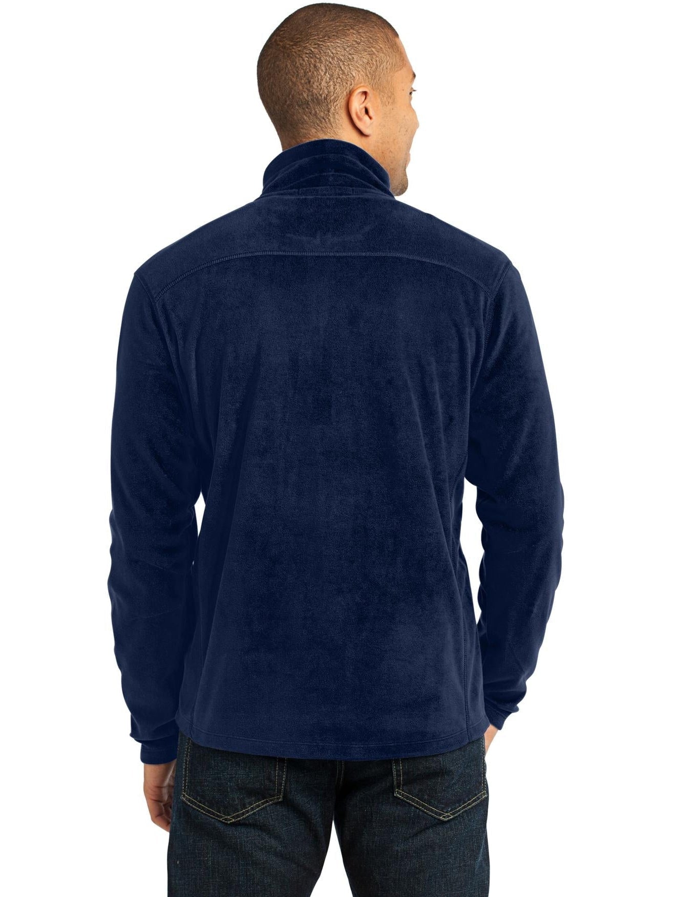 no-logo Port Authority Microfleece 1/2-Zip Pullover-Regular-Port Authority-Thread Logic