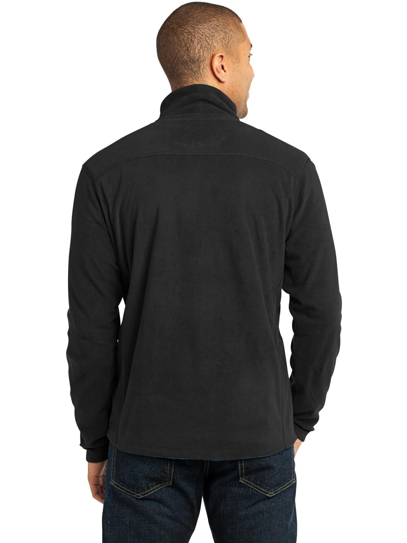 no-logo Port Authority Microfleece 1/2-Zip Pullover-Regular-Port Authority-Thread Logic