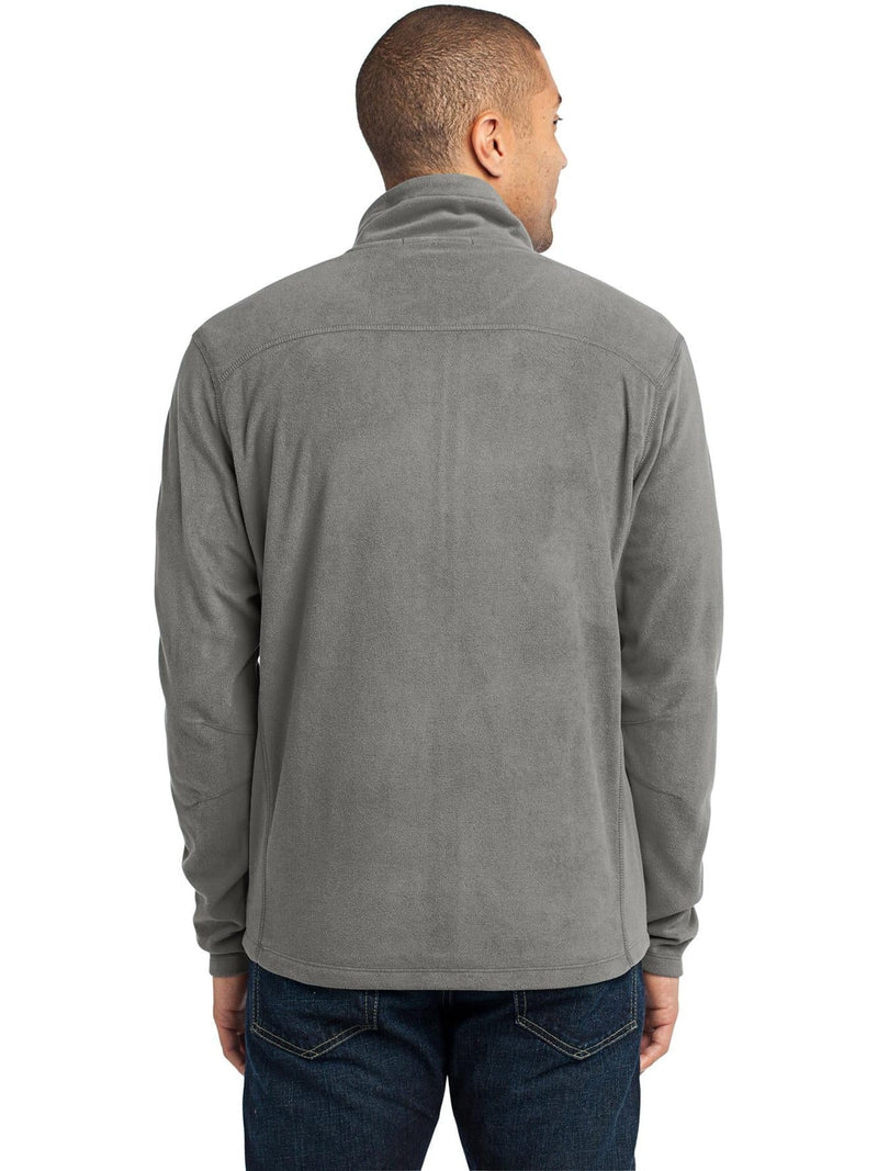 no-logo Port Authority Microfleece Jacket-Regular-Port Authority-Thread Logic