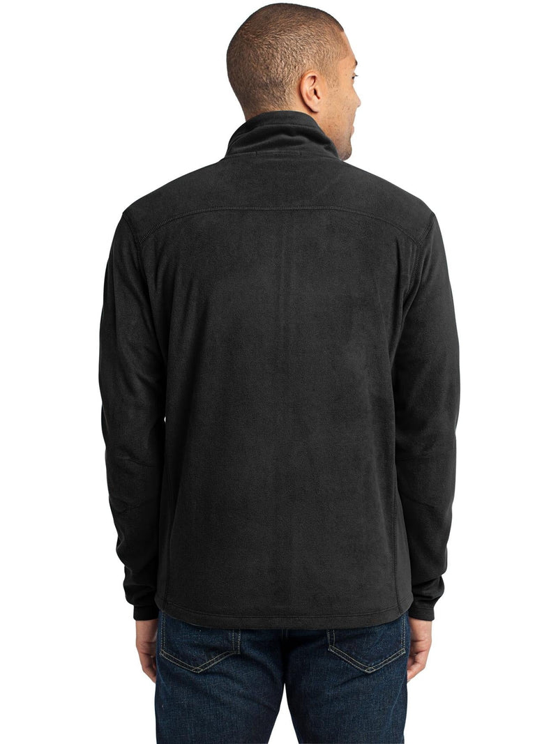 no-logo Port Authority Microfleece Jacket-Regular-Port Authority-Thread Logic