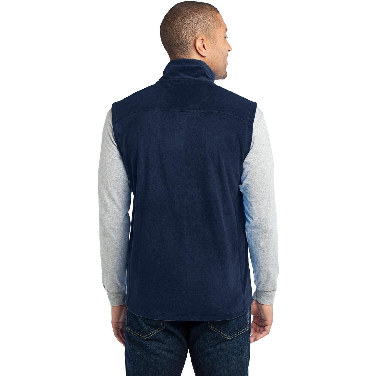 no-logo Port Authority Microfleece Vest-Vests-Port Authority-Thread Logic