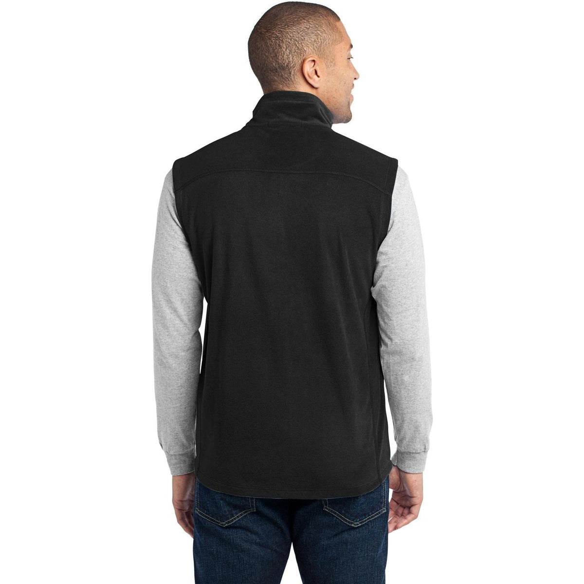 no-logo Port Authority Microfleece Vest-Vests-Port Authority-Thread Logic