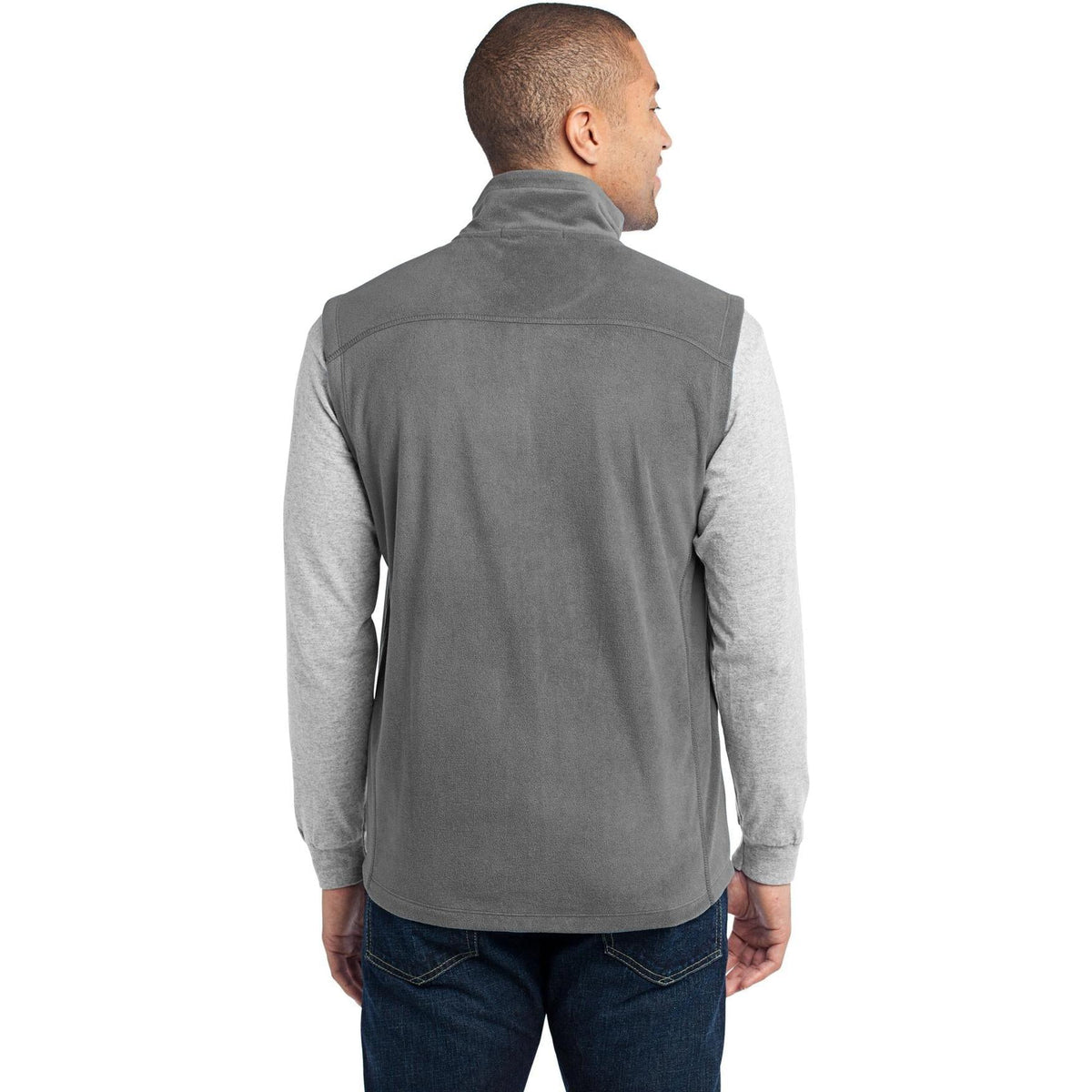no-logo Port Authority Microfleece Vest-Vests-Port Authority-Thread Logic