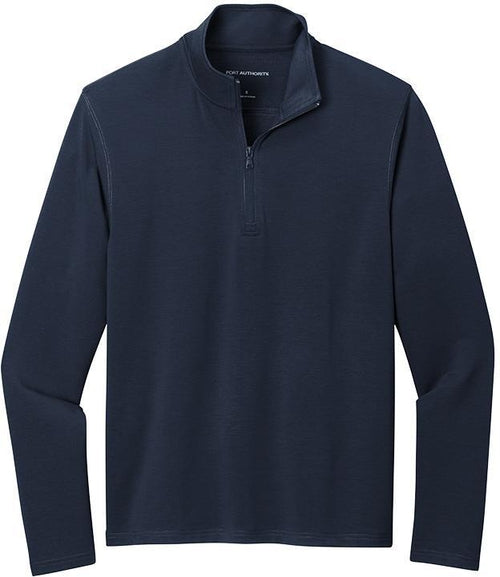 Port Authority Microterry 1/4-Zip Pullover