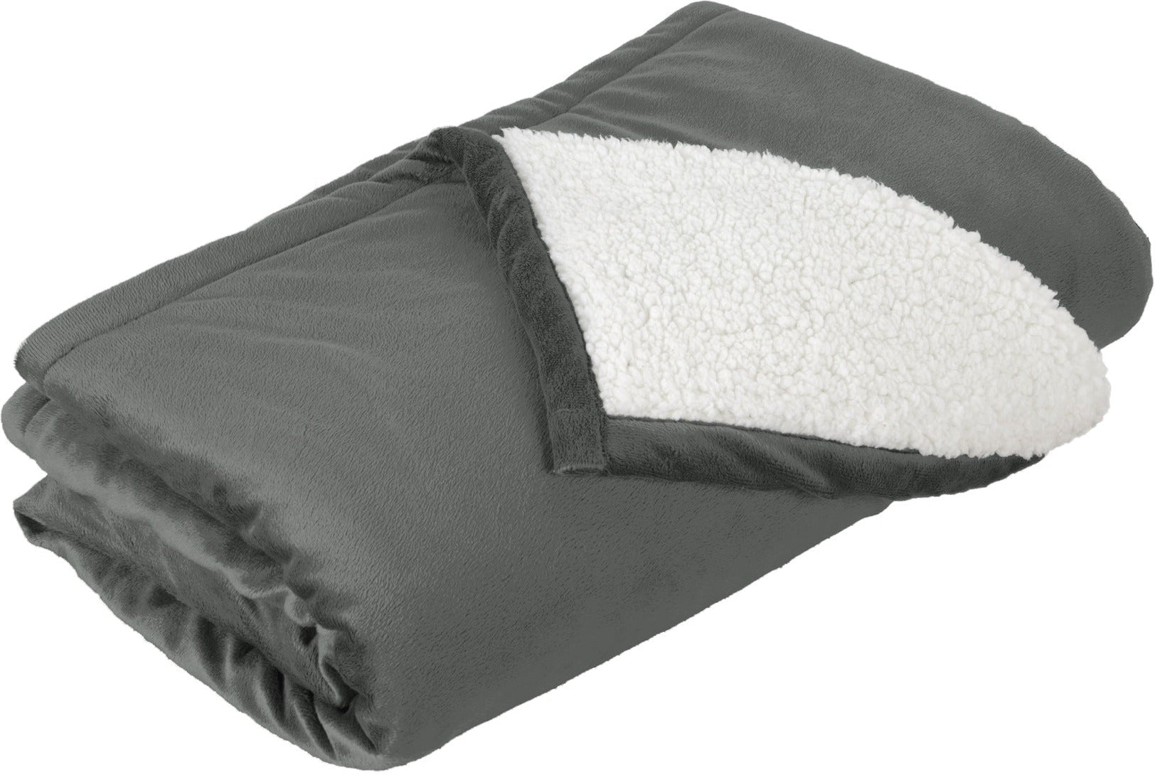 no-logo Port Authority Mountain Lodge Blanket-Regular-Port Authority-Hearth Grey-1 Size-Thread Logic