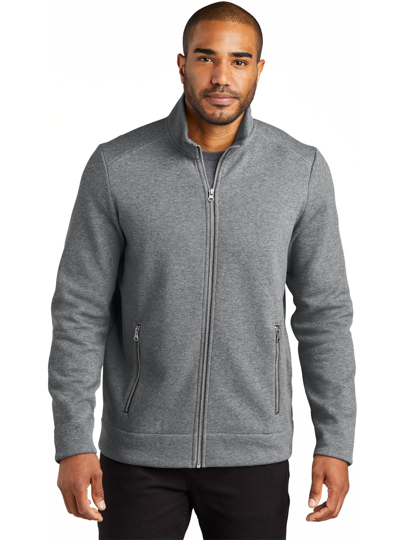 no-logo Port Authority Network Fleece Jacket-Regular-Port Authority-Thread Logic