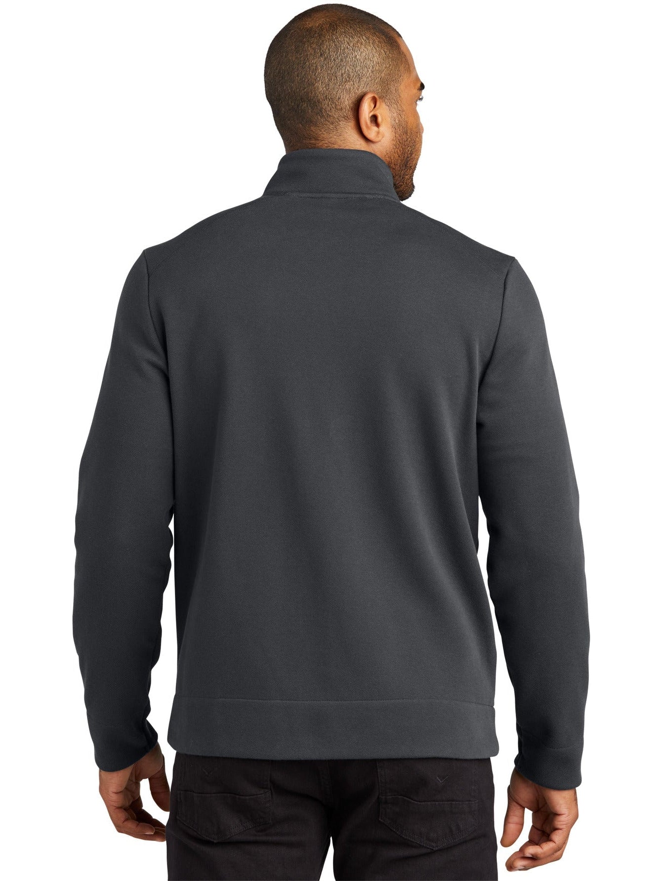 no-logo Port Authority Network Fleece Jacket-Regular-Port Authority-Thread Logic
