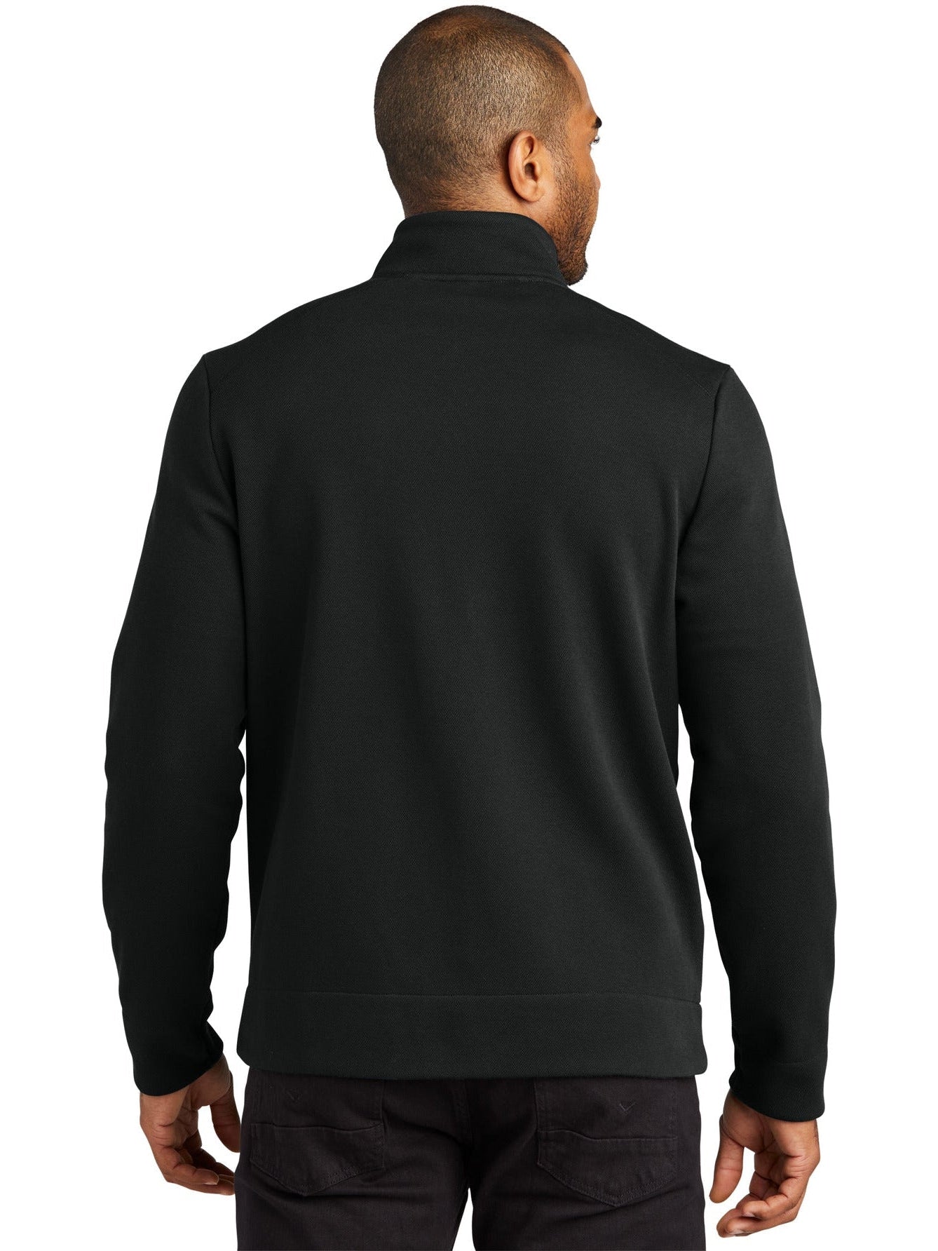 no-logo Port Authority Network Fleece Jacket-Regular-Port Authority-Thread Logic