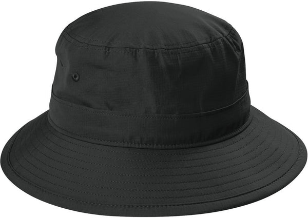 no-logo Port Authority Outdoor UV Bucket Hat-Regular-Port Authority-Black-S/M-Thread Logic no-logo