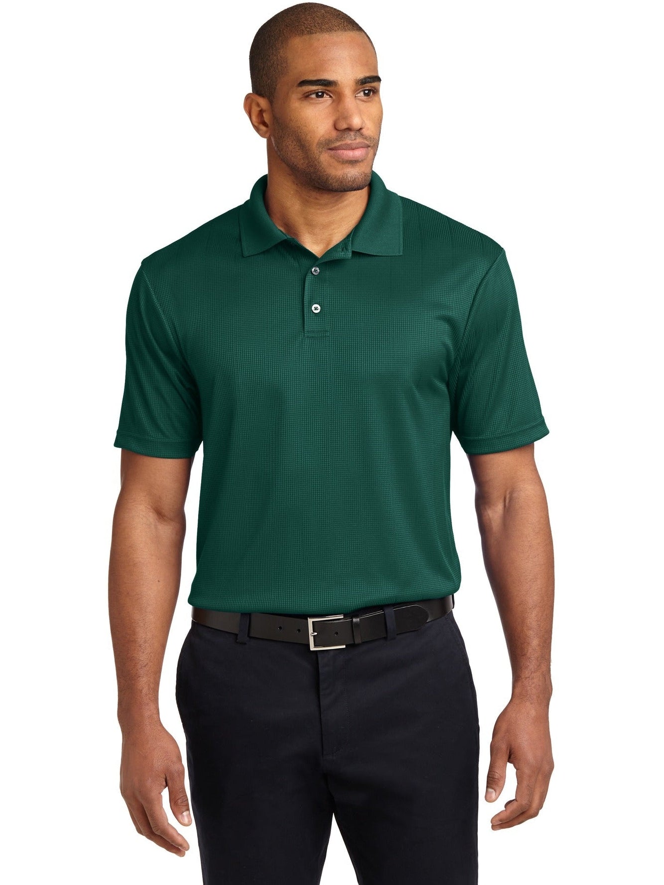 no-logo Port Authority Performance Fine Jacquard Polo-Regular-Port Authority-Thread Logic