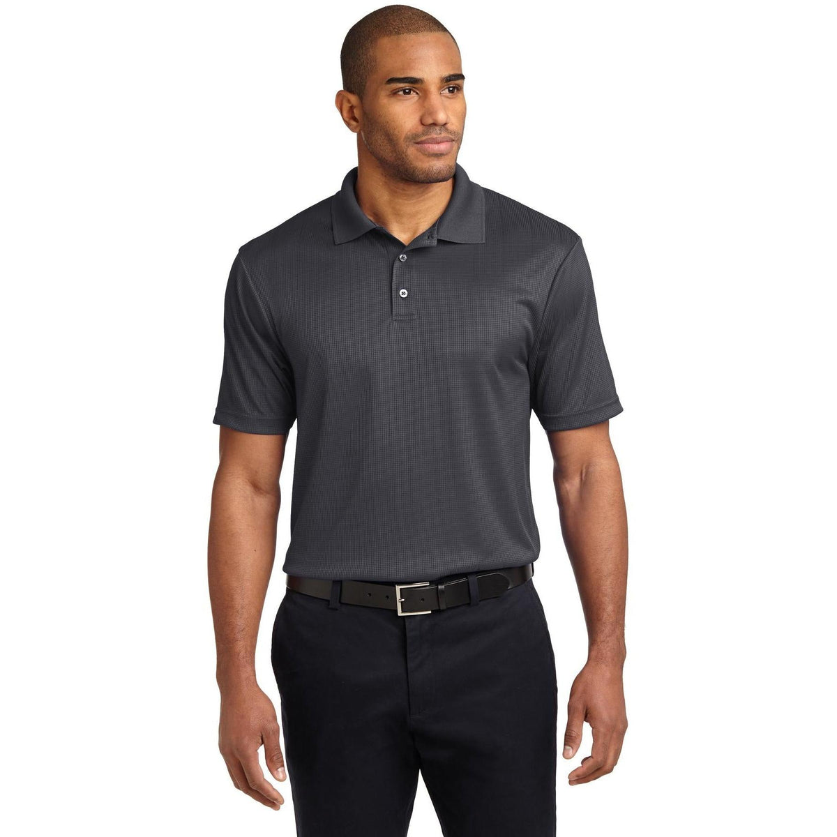 no-logo Port Authority Performance Fine Jacquard Polo-Regular-Port Authority-Thread Logic