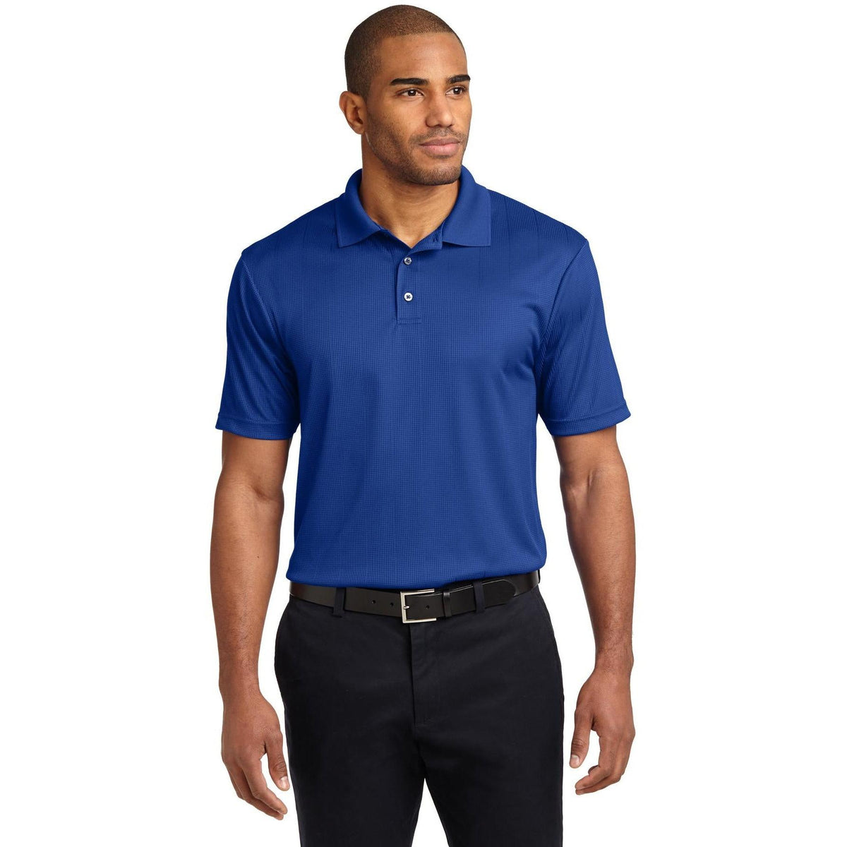 no-logo Port Authority Performance Fine Jacquard Polo-Regular-Port Authority-Thread Logic