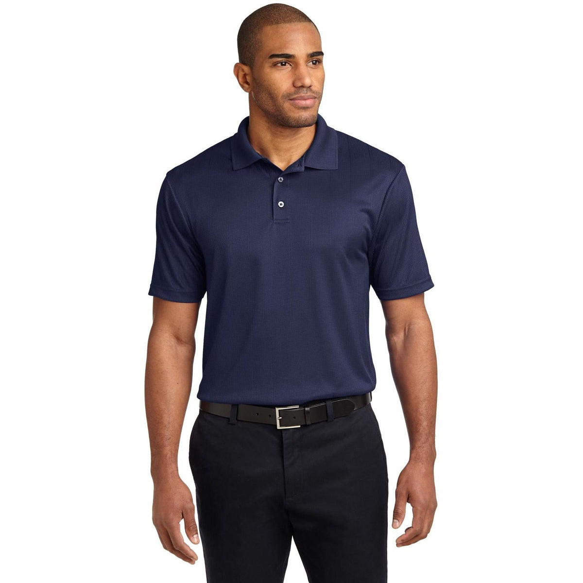 no-logo Port Authority Performance Fine Jacquard Polo-Regular-Port Authority-Thread Logic