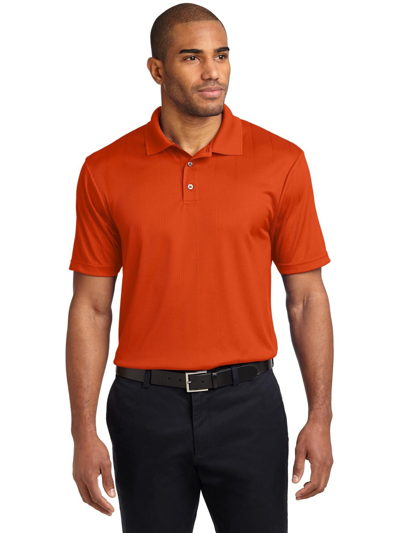 no-logo Port Authority Performance Fine Jacquard Polo-Regular-Port Authority-Thread Logic