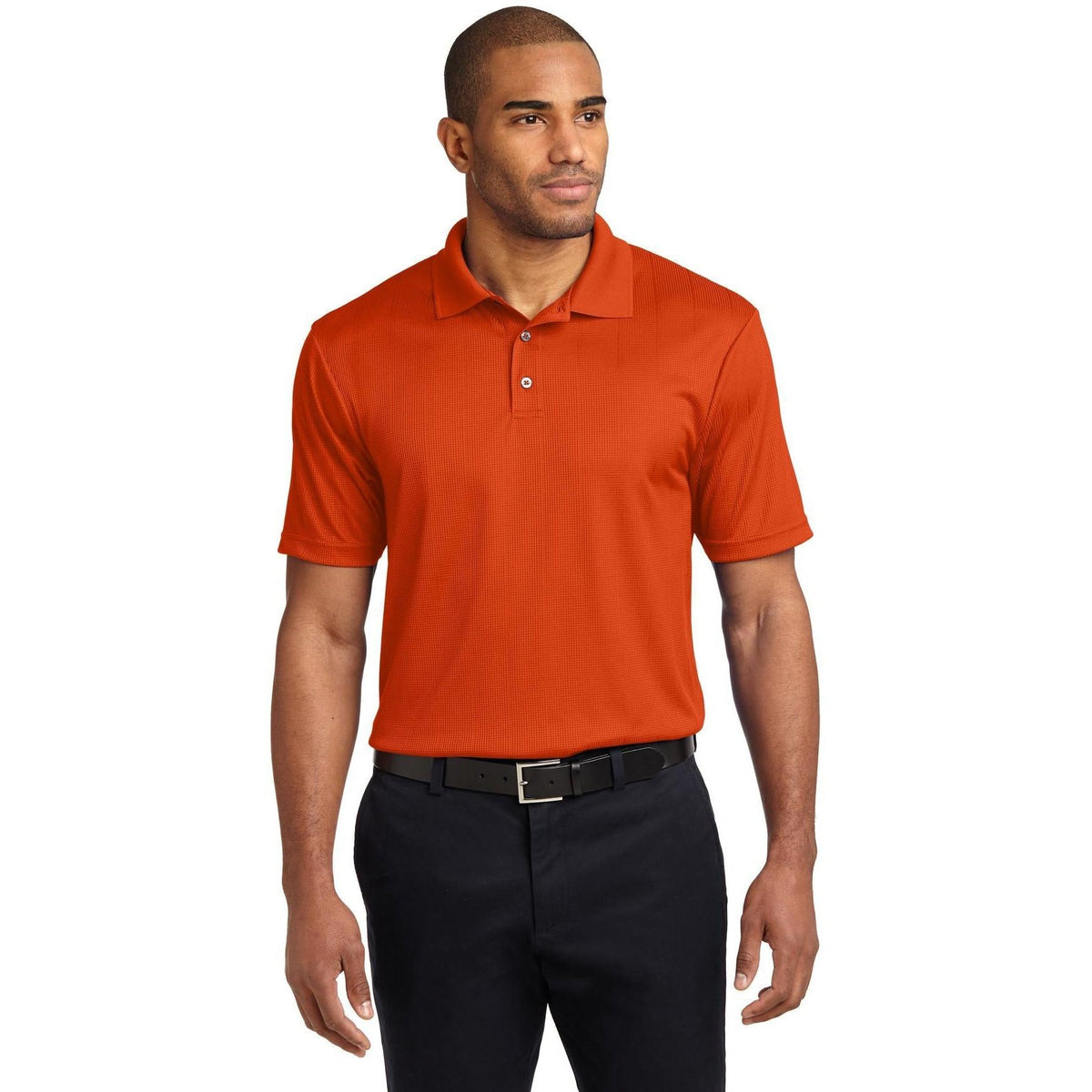 no-logo Port Authority Performance Fine Jacquard Polo-Regular-Port Authority-Thread Logic